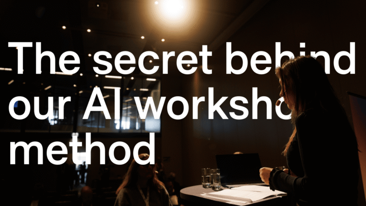 AI workshop Elvenite metod