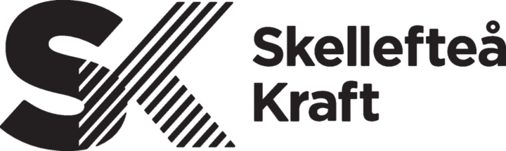 Logo för Skellefteå Kraft med stiliserad bokstav "SK".